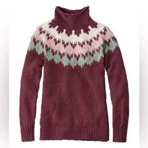 L.L. Bean Funnelneck Sweater